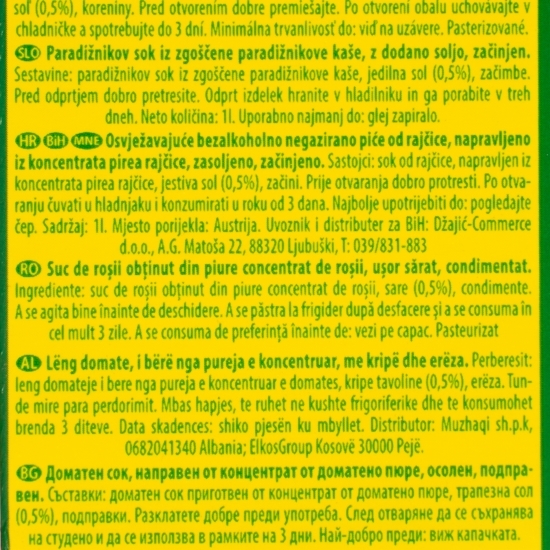 Suc de roșii 1l