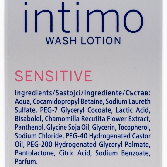 Loţiune intimă Intimo Sensitive 0.25l