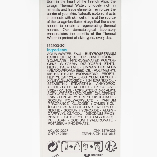 Cremă hidratantă Eau Thermale Rich Water Cream 40ml