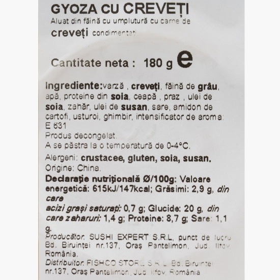 Gyoza cu creveți 180g