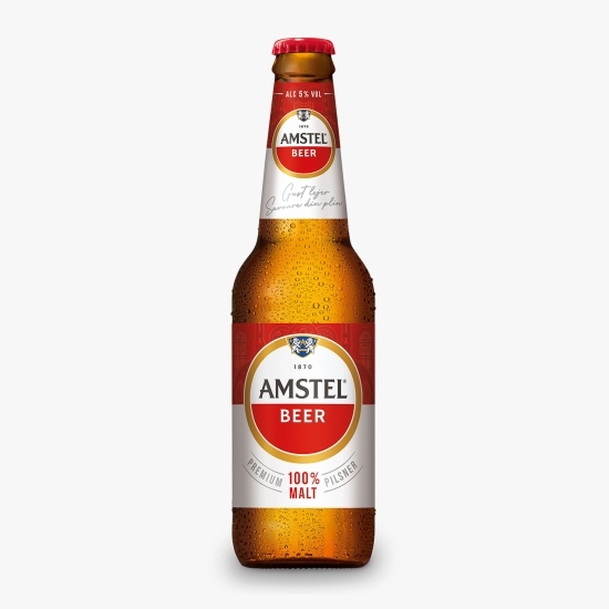 Bere blondă sticlă (5+1), 6x0.33l 
