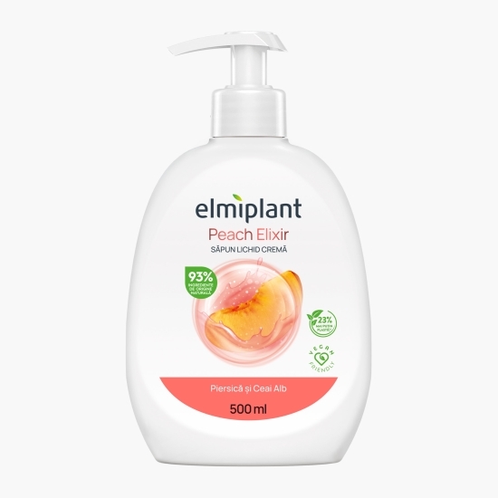 Săpun lichid cremă Piersică & Ceai alb, 0.5l