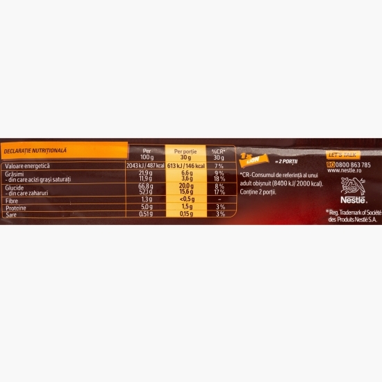 Baton cu ciocolată Duo 2x30g