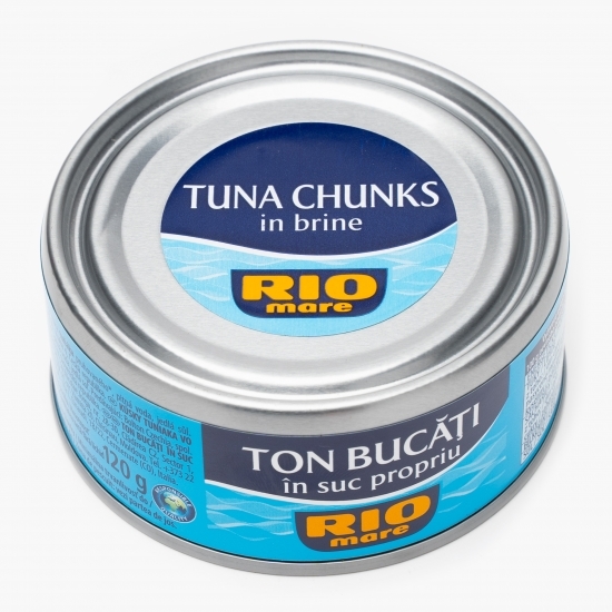 Ton bucăți în suc propriu 160g