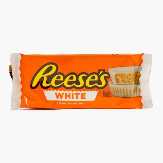 Ciocolată albă cu cremă de arahide 39.5g