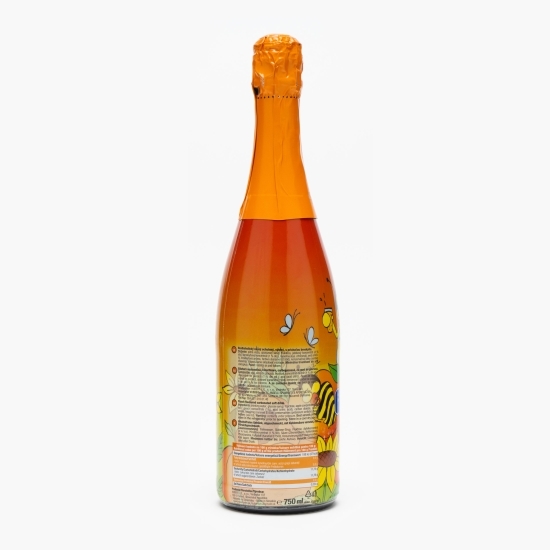 Spumant fără alcool cu piersici 0.75l