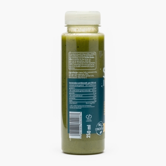 Smuti Up Doer cu spanac și spirulină verde 0.25l