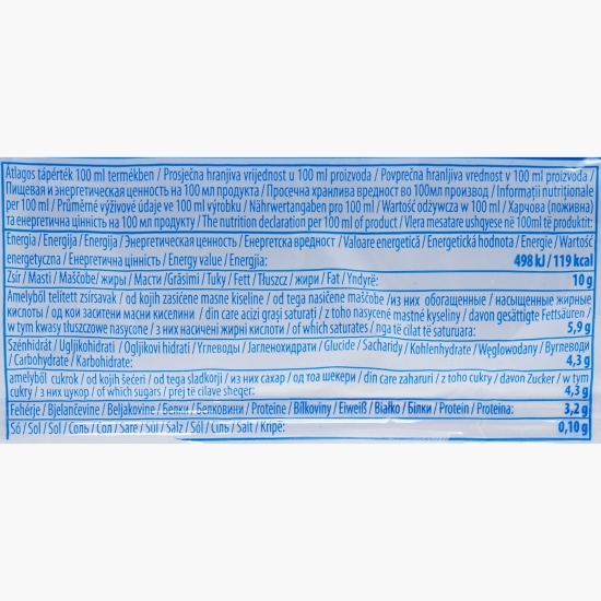 Lapte UHT pentru cafea 10% grăsime, 10x10g