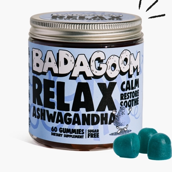 Jeleuri gumate cu Ashwagandha Relax, 60 buc