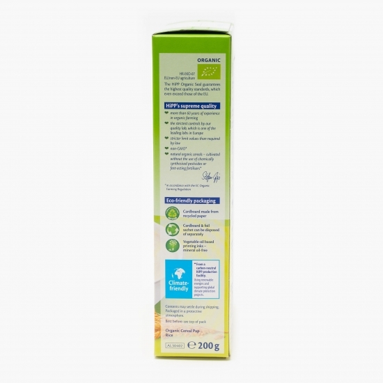 Cereale ecologice orez, +4 luni, 200g