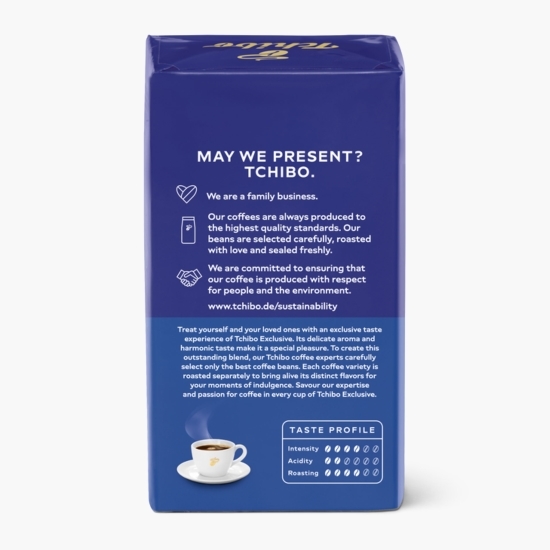 Exclusive Original 500g, cafea prăjită și măcinată 