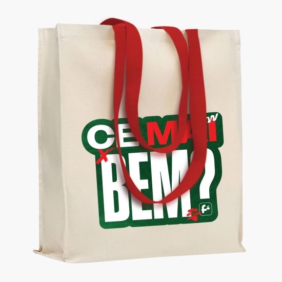 Plasă bumbac „Ce mai bem?”