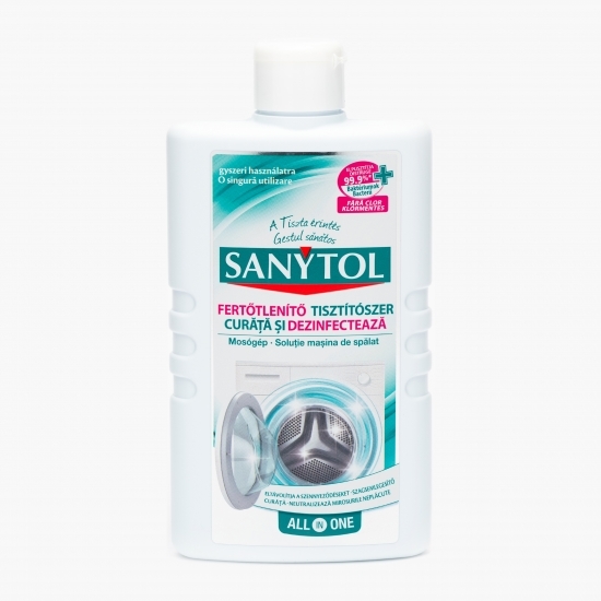 Soluție pentru curățarea și dezinfectarea mașinii de spălat, 0.25l