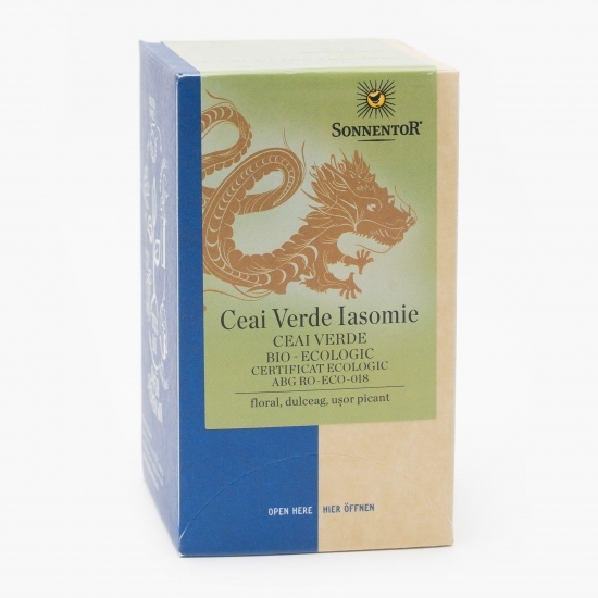 Ceai verde iasomie eco 18 plicuri