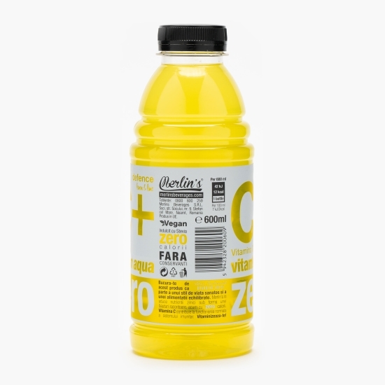 Apă cu vitamine C+ zero zahăr cu aromă de lămâie și lime 600ml