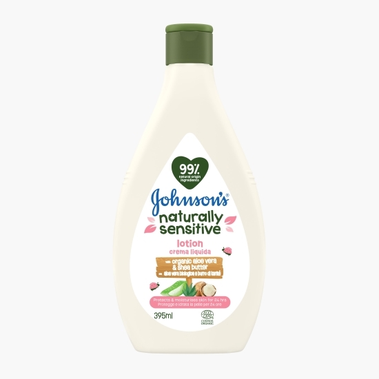 Loțiune pentru bebeluși Naturally Sensitive 395ml