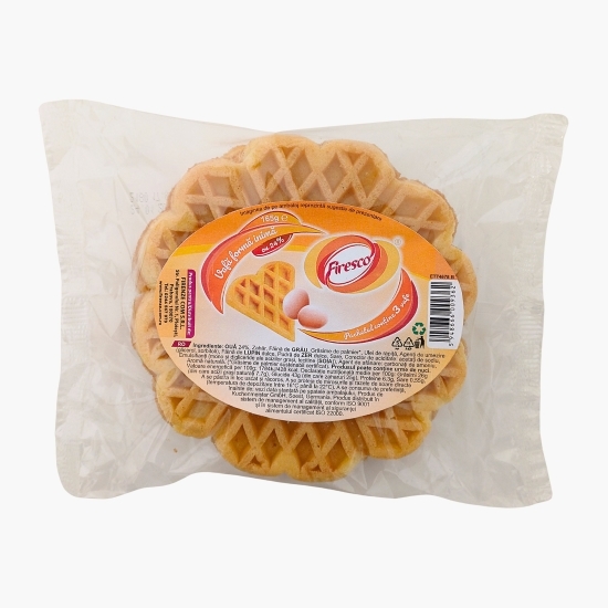 Vafă formă inimă, 3 buc, 165g