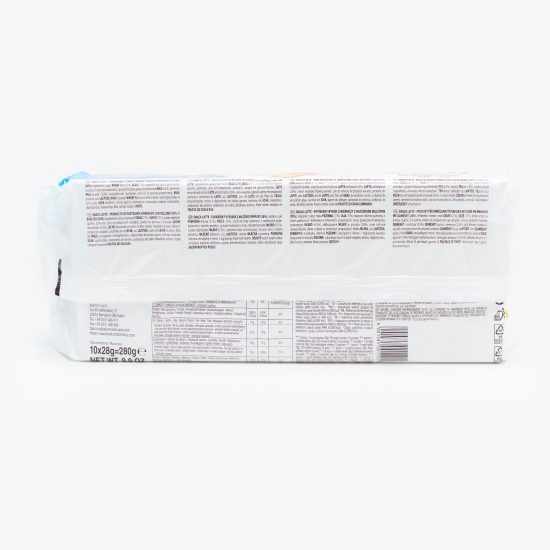 Mini prăjituri cu umplutură de lapte, 10 buc x 28g