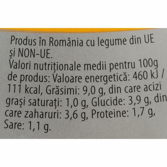 Zacuscă cu gălbiori 290g