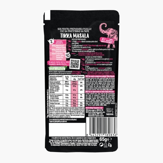 Sos condimentat în stil indian Tikka Masala 65g