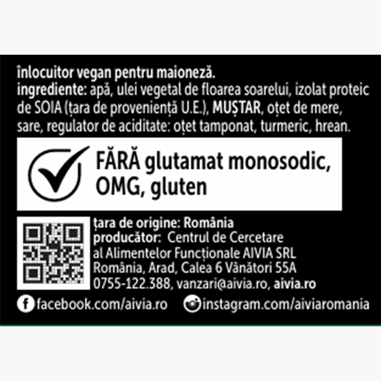 Maioneză vegană 160g