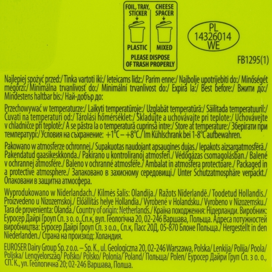 Brânză eco de capră, felii 90g