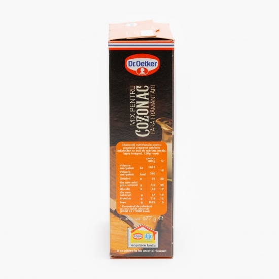 Mix pentru cozonac fără frământări 677g
