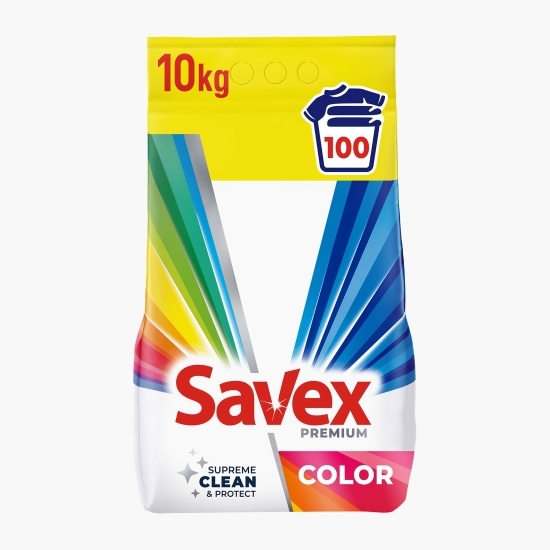 Detergent de rufe pudră automat Premium 2în1 Color, 100 spălări, 10kg