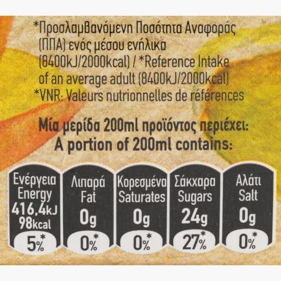 Suc mango și mere, fără zahăr adăugat 1l