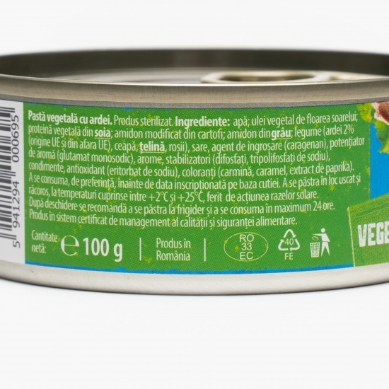 Pastă vegetală tartinabilă cu ardei 100g