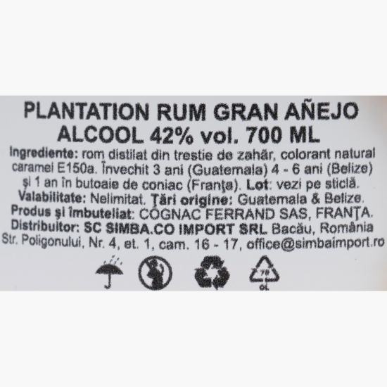 Rom Gran Anejo, 42%, 0.7l + cutie