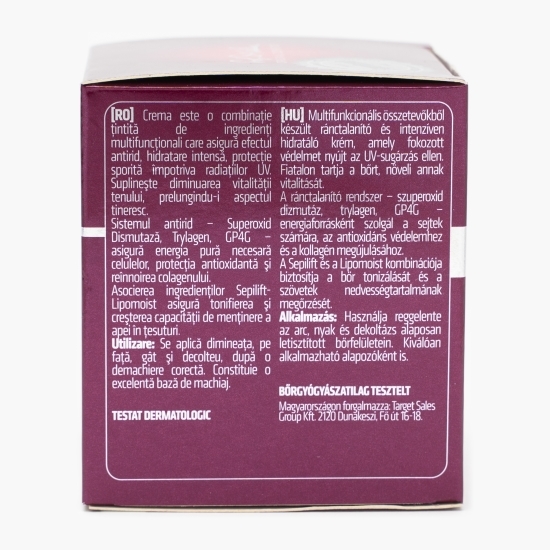 Cremă antirid 45+ intens hidratantă, SPF10, 50ml