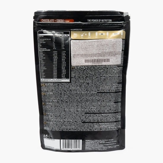 Proteine din zer 100% Whey Protein, aromă de ciocolată și cacao, 400g