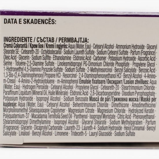 Vopsea de păr permanentă Intensive Color Cream, 10-19 blond argintiu rece, 110ml