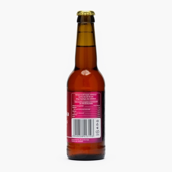 Băutură răcoritoare din kombucha cu aromă de zmeură 330ml