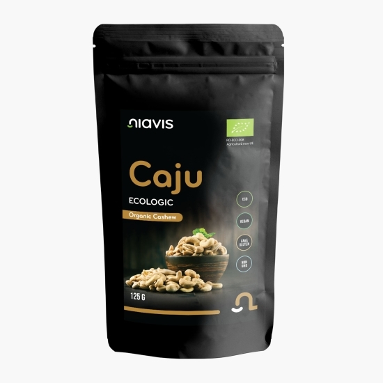 Caju crud ecologic 125g