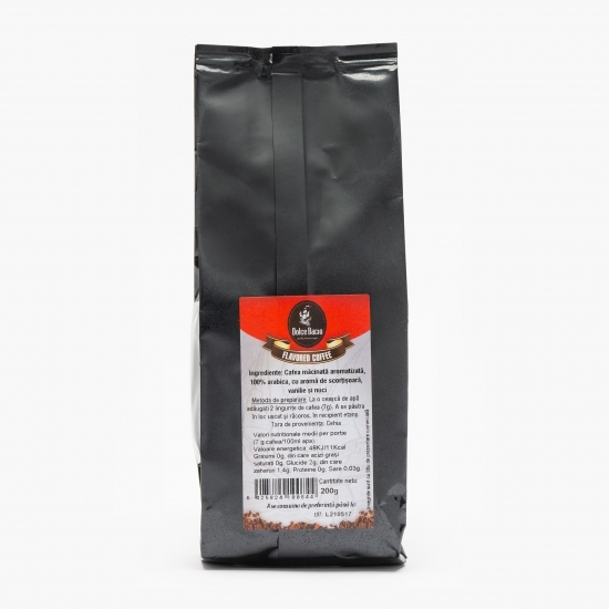 Cinnamon Coffee 200g, cafea măcinată cu aromă de scorțișoară