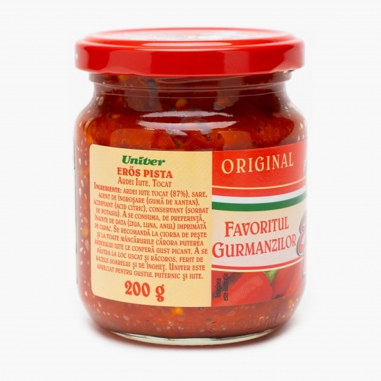 Ardei foarte iute tocat Eros Pista 200g