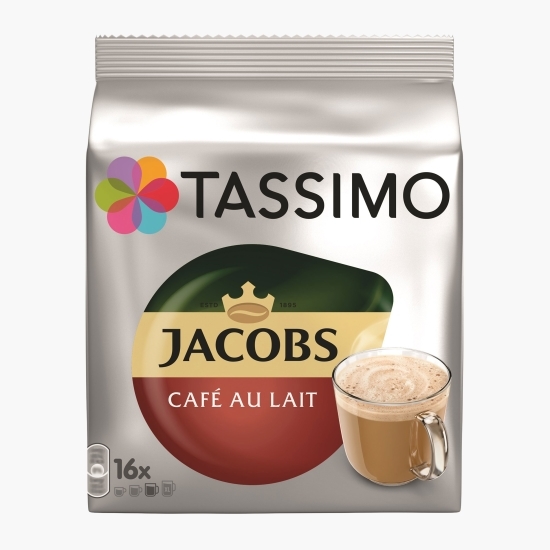 Café au Lait, 16 băuturi, 184g, capsule cafea
