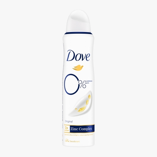 Antiperspirant spray 0% Aluminiu, Original, 150ml