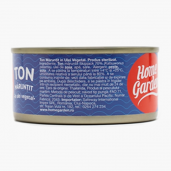 Ton mărunțit în ulei vegetal 170g