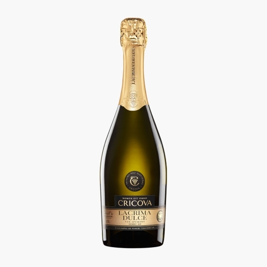 Vin spumant alb demisec Lacrima Dulce, 10%, 0.75l