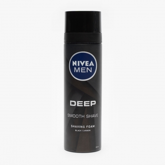 Spumă pentru ras Men Deep Black Carbon 200ml