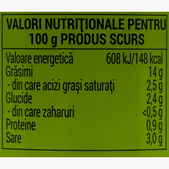 Măsline verzi fără sâmburi 300g