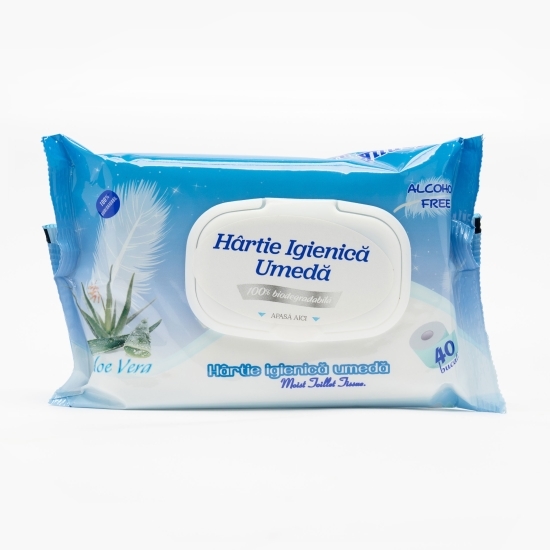 Hârtie igienică umedă 40 buc