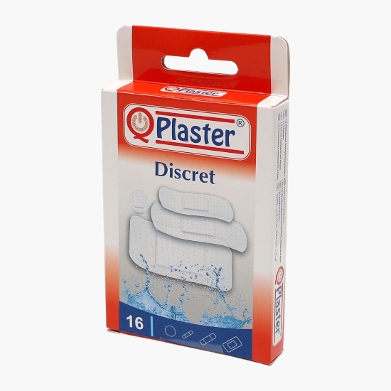 Plasturi transparenți Discret, rezistenți la apă 16 buc