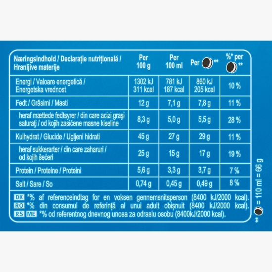 Înghețată sandviș 110ml (66g)