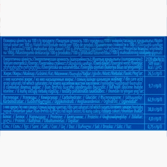 Biscuiți cu umplutură de lapte Lovita 127g
