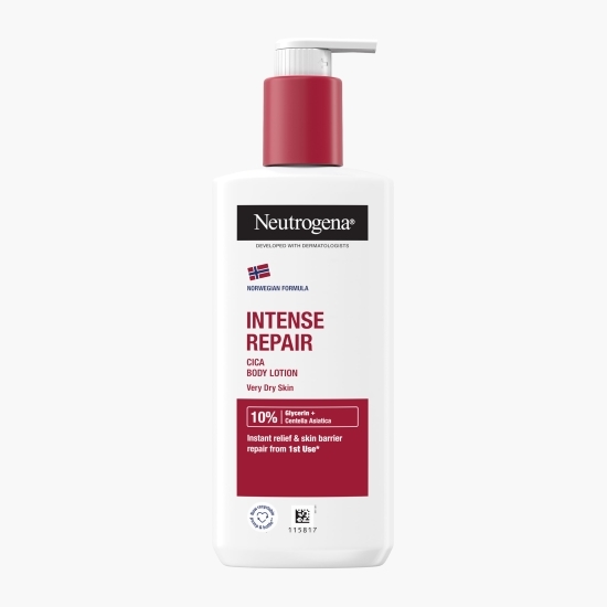 Loțiune de corp intens reparatoare pentru piele foarte uscată și aspră Intense Repair 0.25l