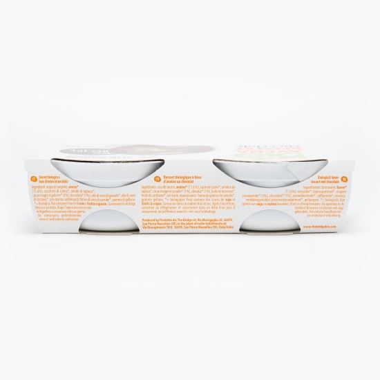 Desert ecologic din ovăz cu ciocolată 2x130g